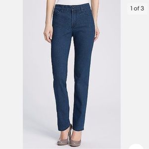 NWT NYDJ Sheri Cheetah Print Jeans